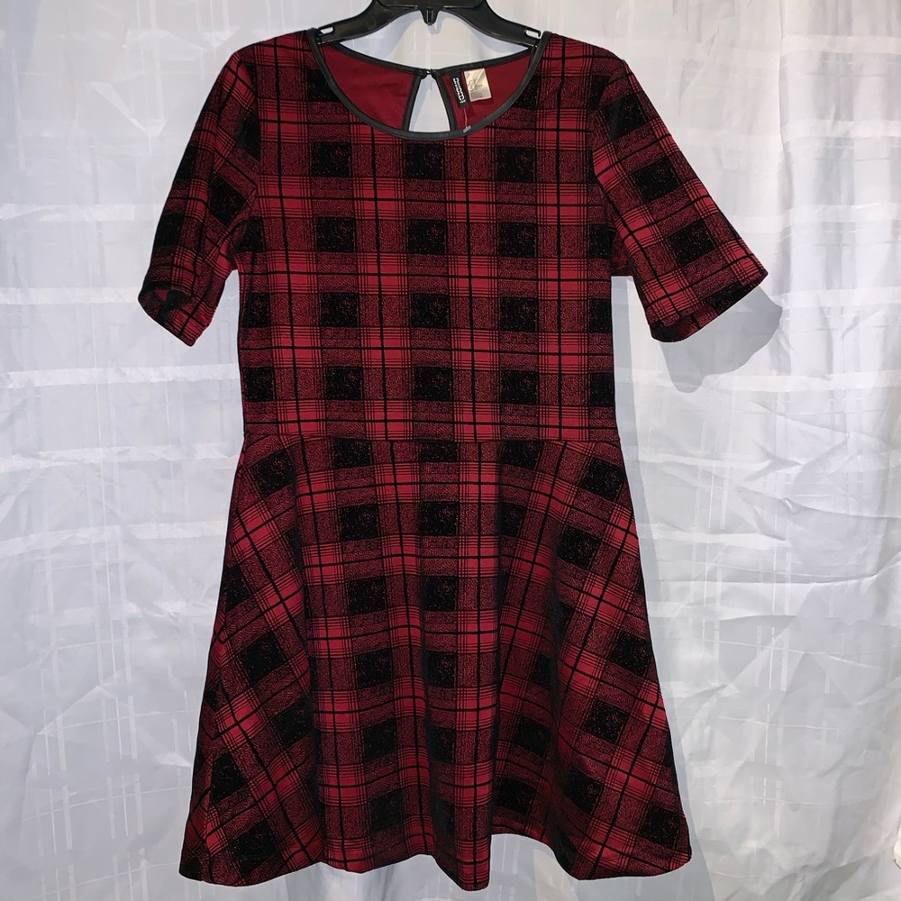 Black and red dress